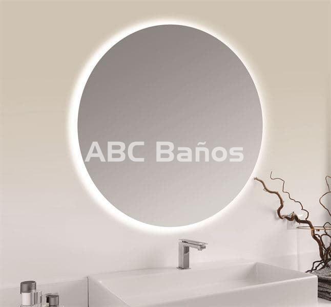 Espejo de baño redondo con luz led mod. SOL - Imagen 1